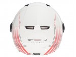 Κράνος Ανοιχτό ZEN ZN-700 Λευκό-Κόκκινο